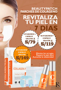 Summer Pack- Mascarilla de Colageno + Vitamina c rejuvenecedora