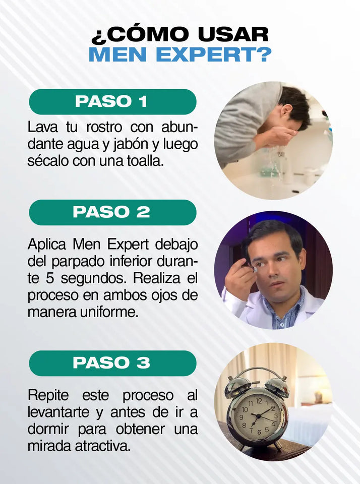 Roller Anti Ojeras- MEN EXPERT PRO™